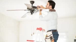 Electrical repairs of fan