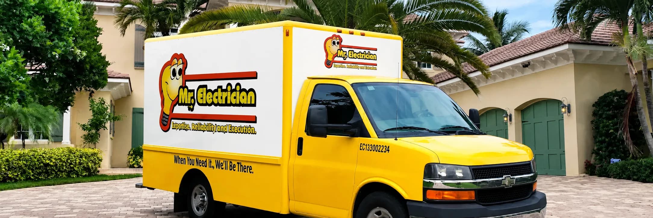 My Electrician truck in Port St. Lucie FL