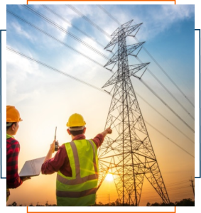 Team of electricians
